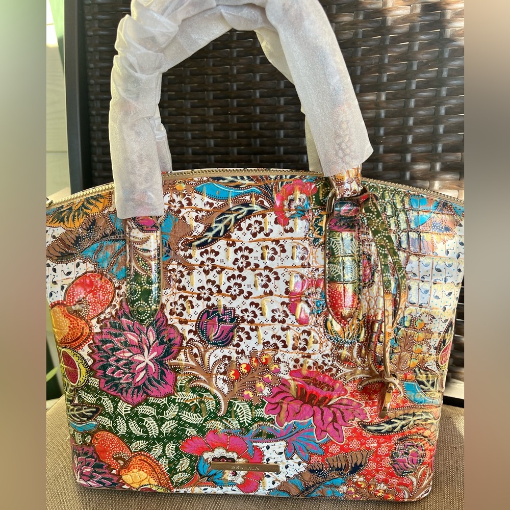 NWT Brahmin MARKETPLACE Melbourne Duxbury Satchel